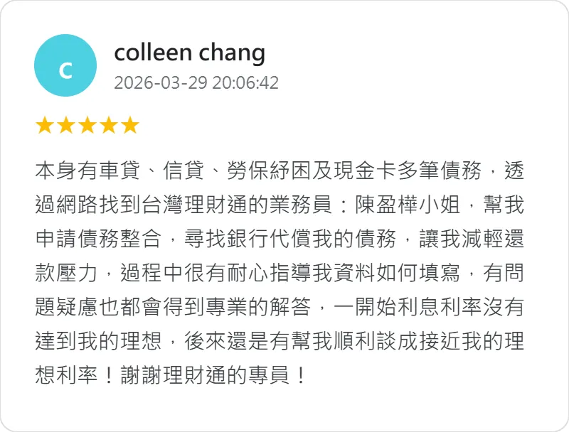 貸款成功案例-快速貸款推薦