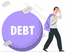 負債比過高,無力負擔高額還款金,生活陷入困難 負債比超過月收入22倍-代書貸款公司推薦