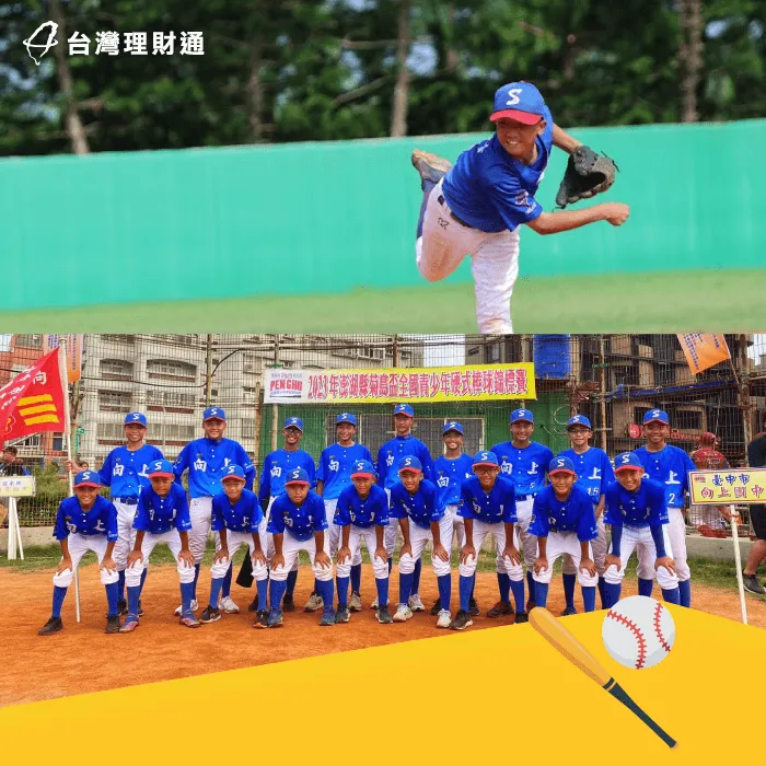在菊島盃賽事開始前,全隊一同合照留念,為著為期6天的賽事揭開序幕。 菊島盃全國青少棒錦標賽賽前合照-公益活動