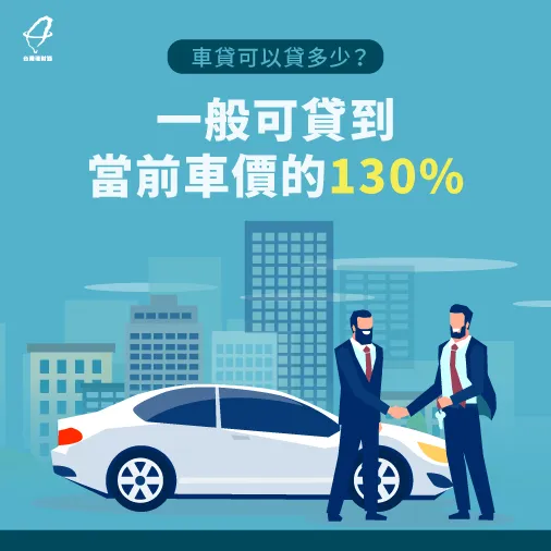 車貸最高可貸8成-車貸可以貸幾成