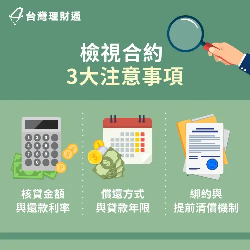 信貸對保合約3項檢視重點-信貸對保後何時撥款