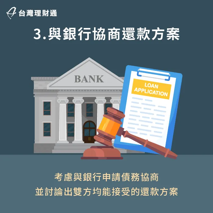 與銀行申請債務協商,也能幫助統合身上債務,並且還款利率最低有機會0%起 債務協商也可協助統整身上多筆債務-信貸繳不出來怎麼辦