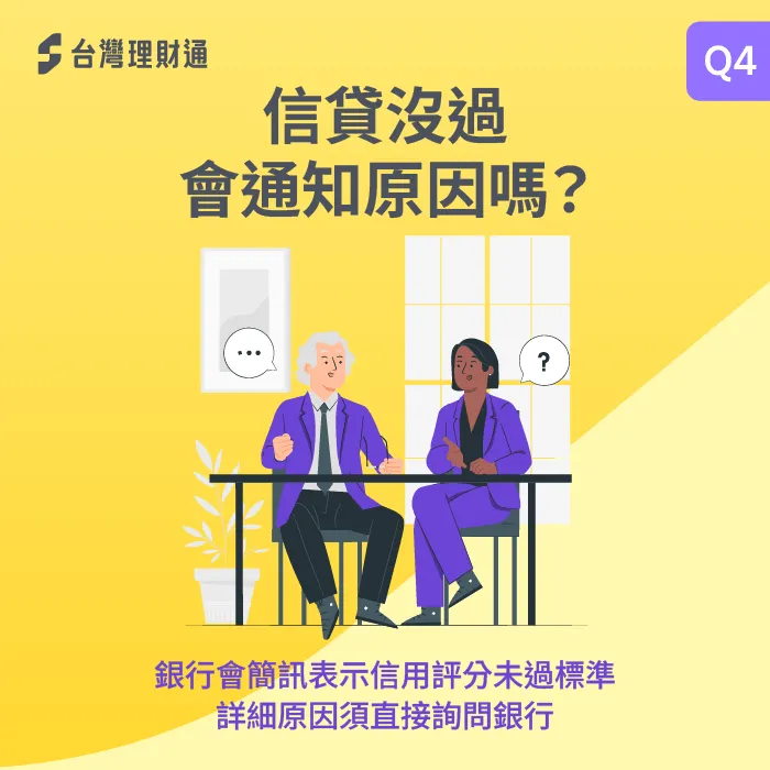 想知道自己信貸沒過的詳細原因,必須直接詢問銀行 信貸沒過會通知原因嗎-信貸沒過會通知嗎