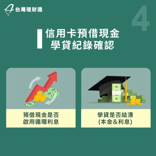 經常忽略的小細節,其實都嚴重影響信用與銀行核貸決定! 預借現金與助學貸款-信貸沒過申覆