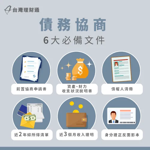 債務協商前確保自身備妥關鍵文件,才不會因為資料不足而被婉拒唷! 債務協商必備文件-銀行債務協商方法