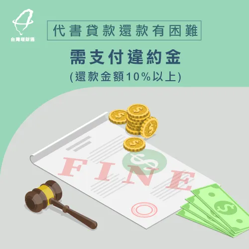代書貸款繳不出來-支付違約金