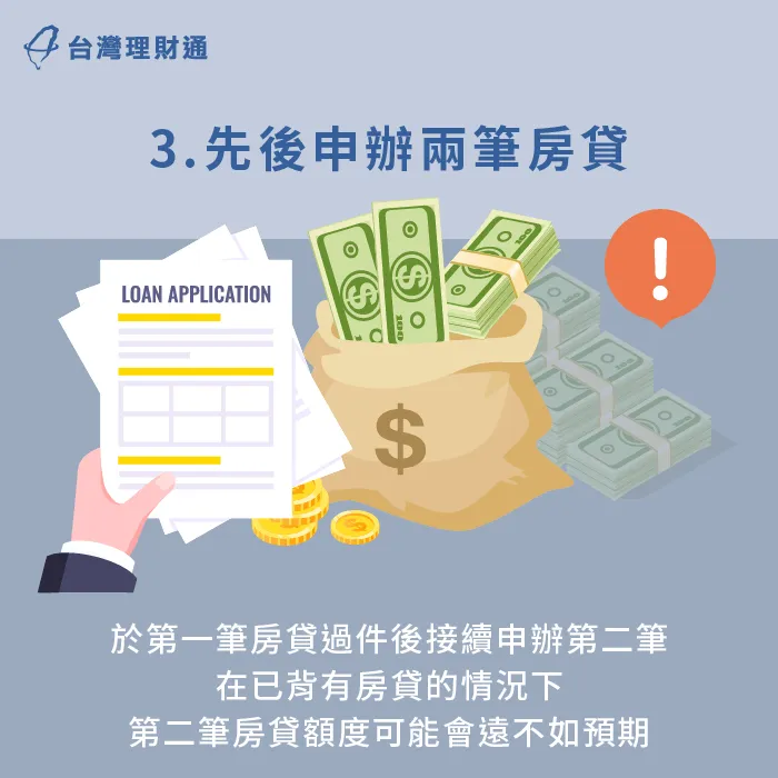 房貸額度可能不如預期-房貸同時送兩間銀行