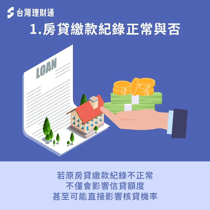 房貸遲繳影響信貸核貸率-房貸會影響信貸額度嗎