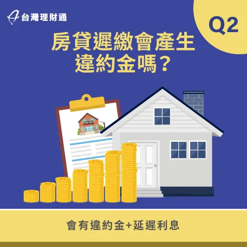 房貸遲繳一定會產生違約金與延遲利息,超過越久收取的比例越重 房貸遲繳會有違約金-房貸遲繳會怎樣