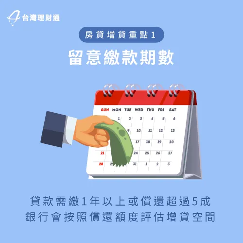 申辦房屋增貸需留意償還期數-房屋增貸注意事項