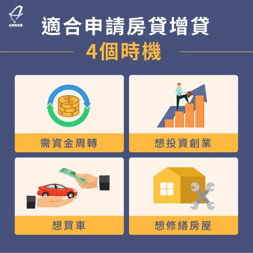 4個申請房貸增貸時機-房貸增貸時間