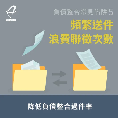 負債整合陷阱-浪費聯徵次數