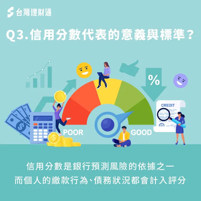信用分數高低,可用來預測當事人未來是否有能力履行還款義務。 信用分數是銀行審核貸款的重要依據-自己查聯徵會扣分嗎