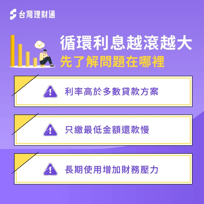 為什麼卡債越還越多?循環利息是關鍵 卡債越滾越大-信用卡循環利息太高怎麼辦