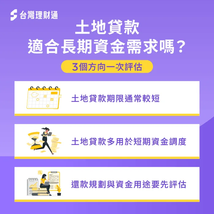 土地貸款適合長期資金需求嗎-只有土地權狀能貸款嗎