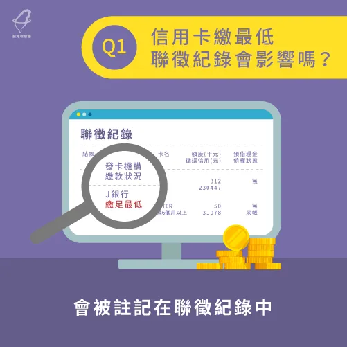 信用卡繳最低聯徵紀錄會註記-信用卡繳最低會影響貸款嗎