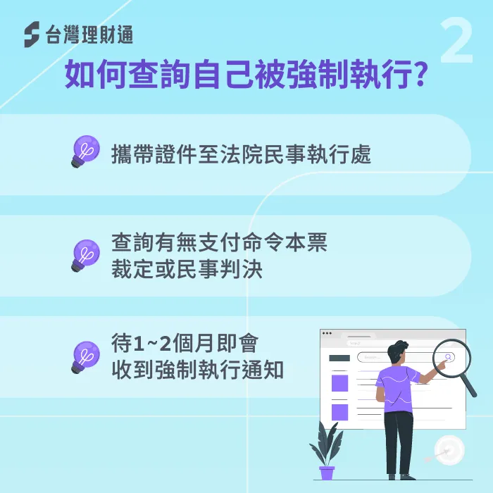 強制執行如何查詢-貸款未繳被強制執行