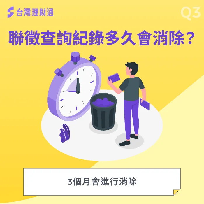查詢聯徵紀錄會保留3個月,記得3個月內聯徵次數不要超過3次以免申貸碰壁 聯徵查詢紀錄多久消除-聯徵紀錄多久會消除