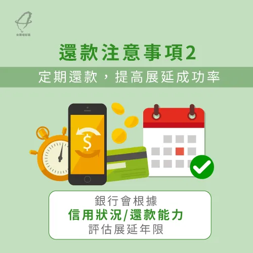 若希望貸款先繳利息,提出展延方案後須與銀行積極配合 貸款可以只繳利息嗎-定期還款