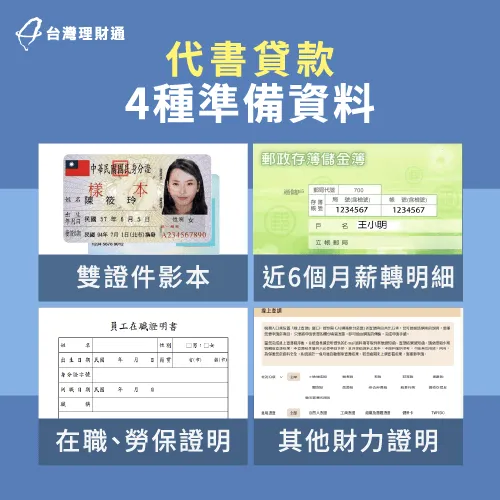 代書貸款申請資料分有哪些種類?4大申請資料申貸前必看! 代書貸款4種準備資料說明-代書 貸款 準備