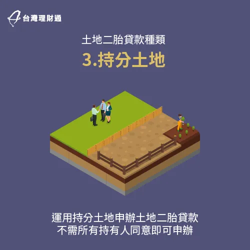 持分土地不需所有持有人同意即可申貸-土地二胎 房屋二胎