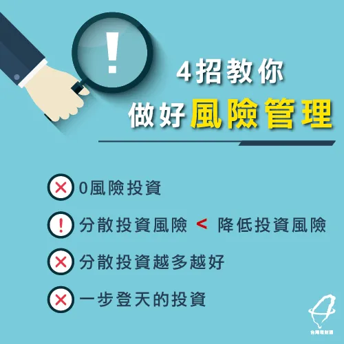 4招學會風險管理so easy 投資風險管理4招-投資 風險管理