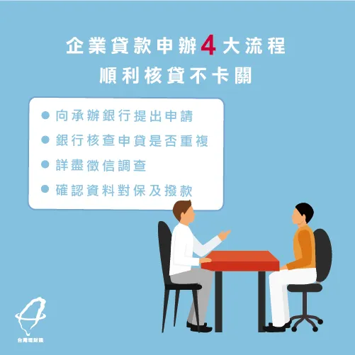 4大企業貸款流程-企業貸款推薦
