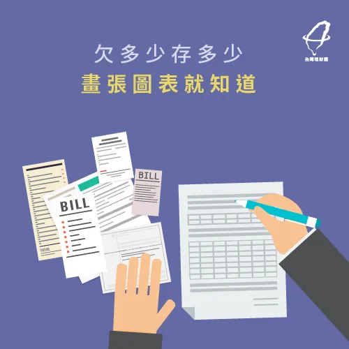 你知道自己負債與收入各多少嗎? 資產總表-省錢方法