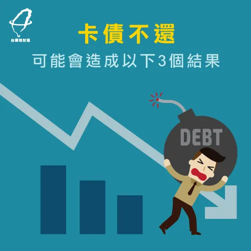 卡債不還的嚴重性遠超過你想像! 卡債不還的3個結果-卡債不還會怎樣