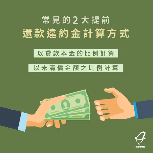 2大常見的提前還款違約金計算方式 違約金-信貸好過嗎