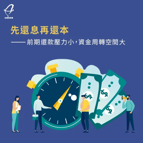 先還息再還本-企業貸款還款方式