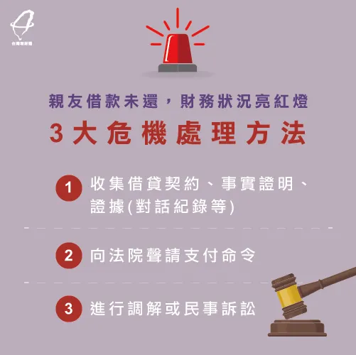 假如被親友借錢卻拿不回來,可依法用以下3種方式來解決 被借錢不還怎麼辦-貸款公司推薦