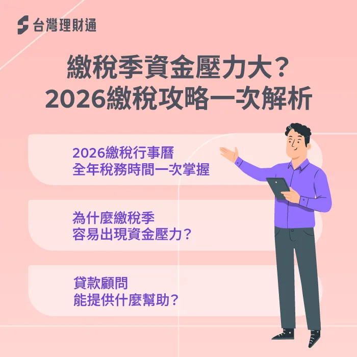 2026所得稅-2026 繳稅