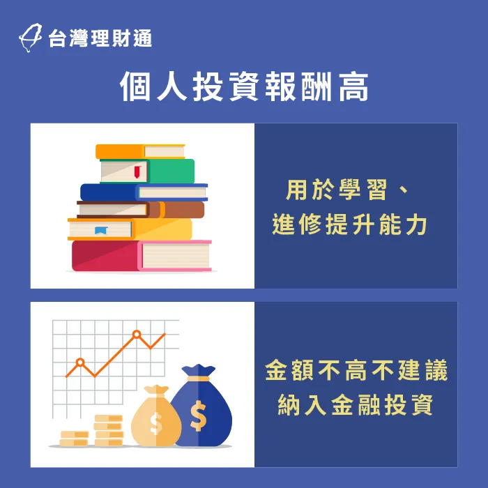 投資自己提升個人能力-優先投資進修