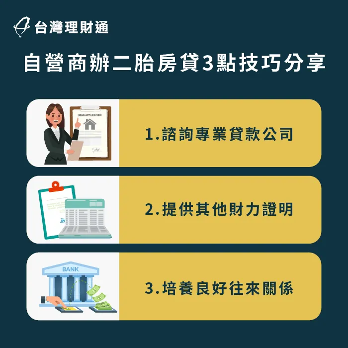 自營商辦二胎房貸3點技巧分享-自營商 房屋二胎