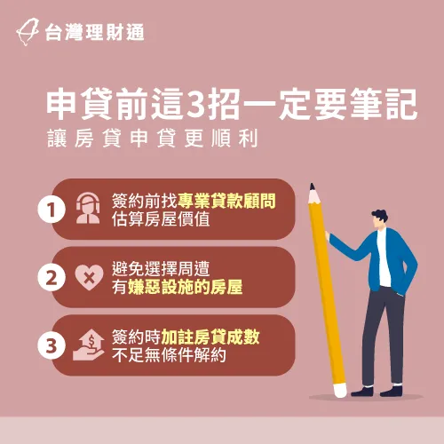 想讓房貸申貸流程更順利,推薦試試這3個方法 3招申請房貸更順利-房貸申貸門檻