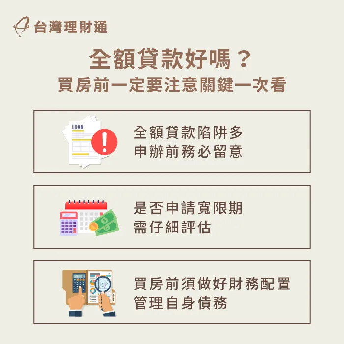 全額貸款買房不見得有利於申貸人,須小心其中潛藏風險 全額貸款買房-免頭期款買房