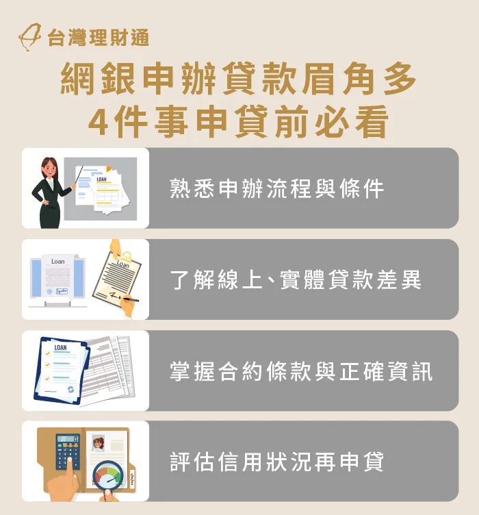 4個線上貸款注意事項-線上貸款