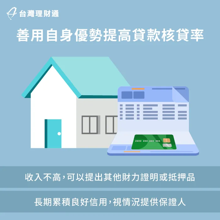 發揮自身貸款條件優勢,正確規劃貸款方案周轉財務 善用自身貸款優勢-低薪貸款