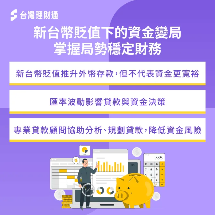 貶值理財-新台幣貶值