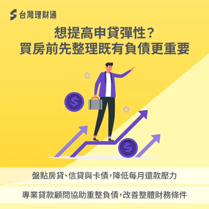 整合債務-第二戶房貸 放寬