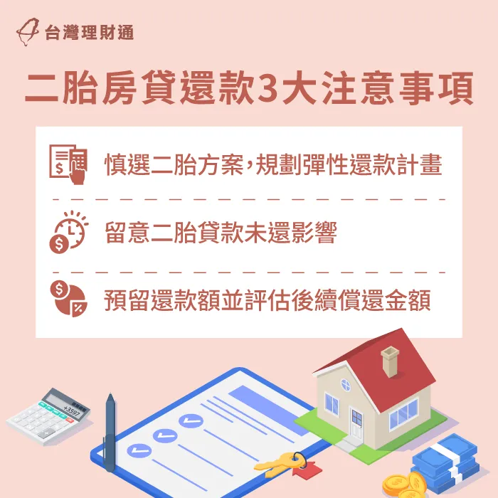 二胎房貸還款注意事項-二胎房貸利率