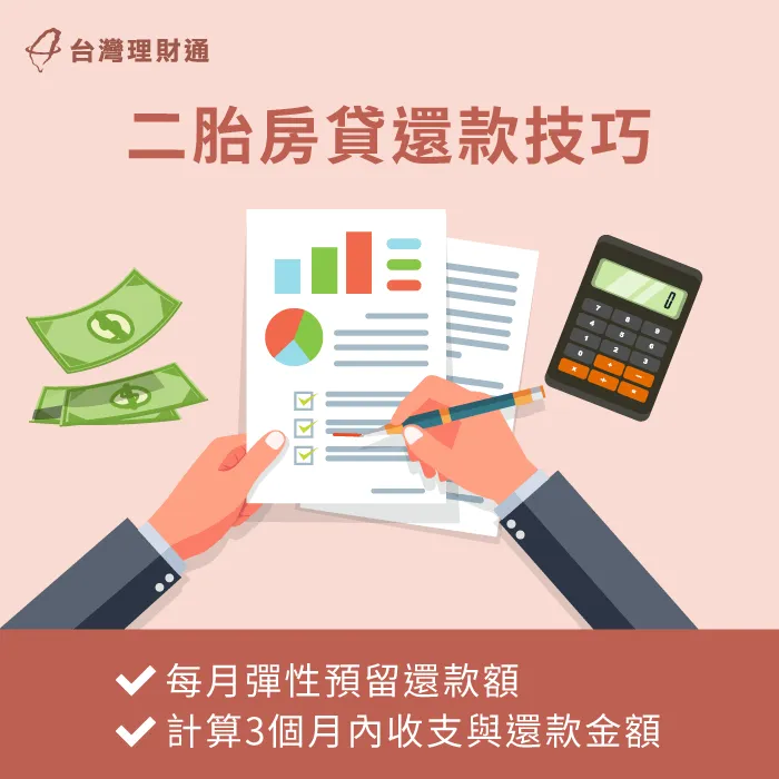 二胎房貸還款技巧-二胎房貸還款