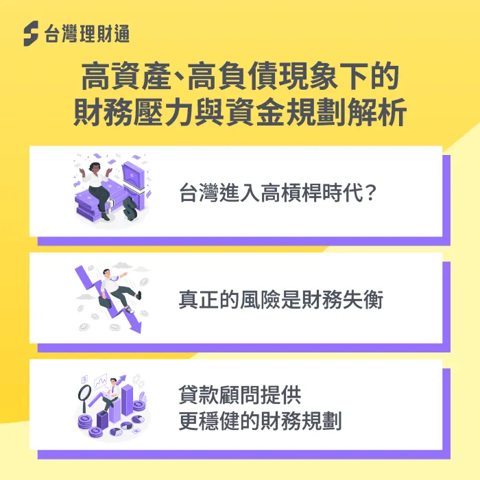 高資產高負債時代-高負債 財務風險