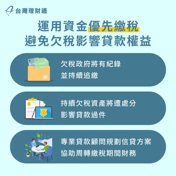 運用貸款優先繳稅-貸款推薦