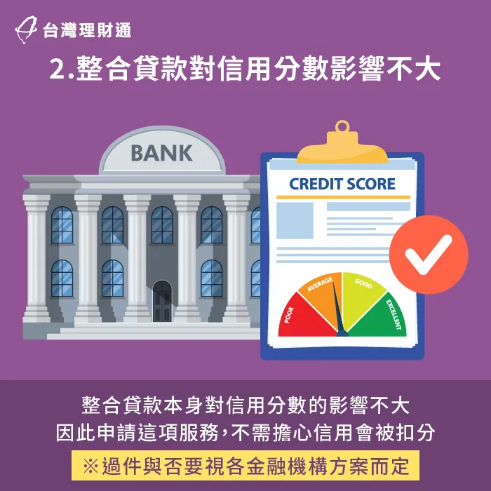 債務整合這項服務,本身就適合信用無瑕疵的人申辦,也不需會被嚴重扣分 債務整合聯徵-台北貸款整合推薦-台中貸款整合推薦